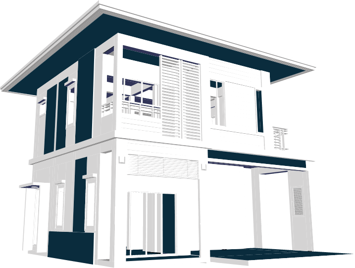 Modern house model
